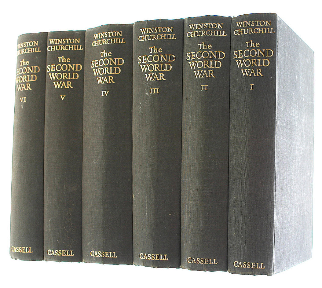 The Second World War 6 Volumes Churchill, Cassell