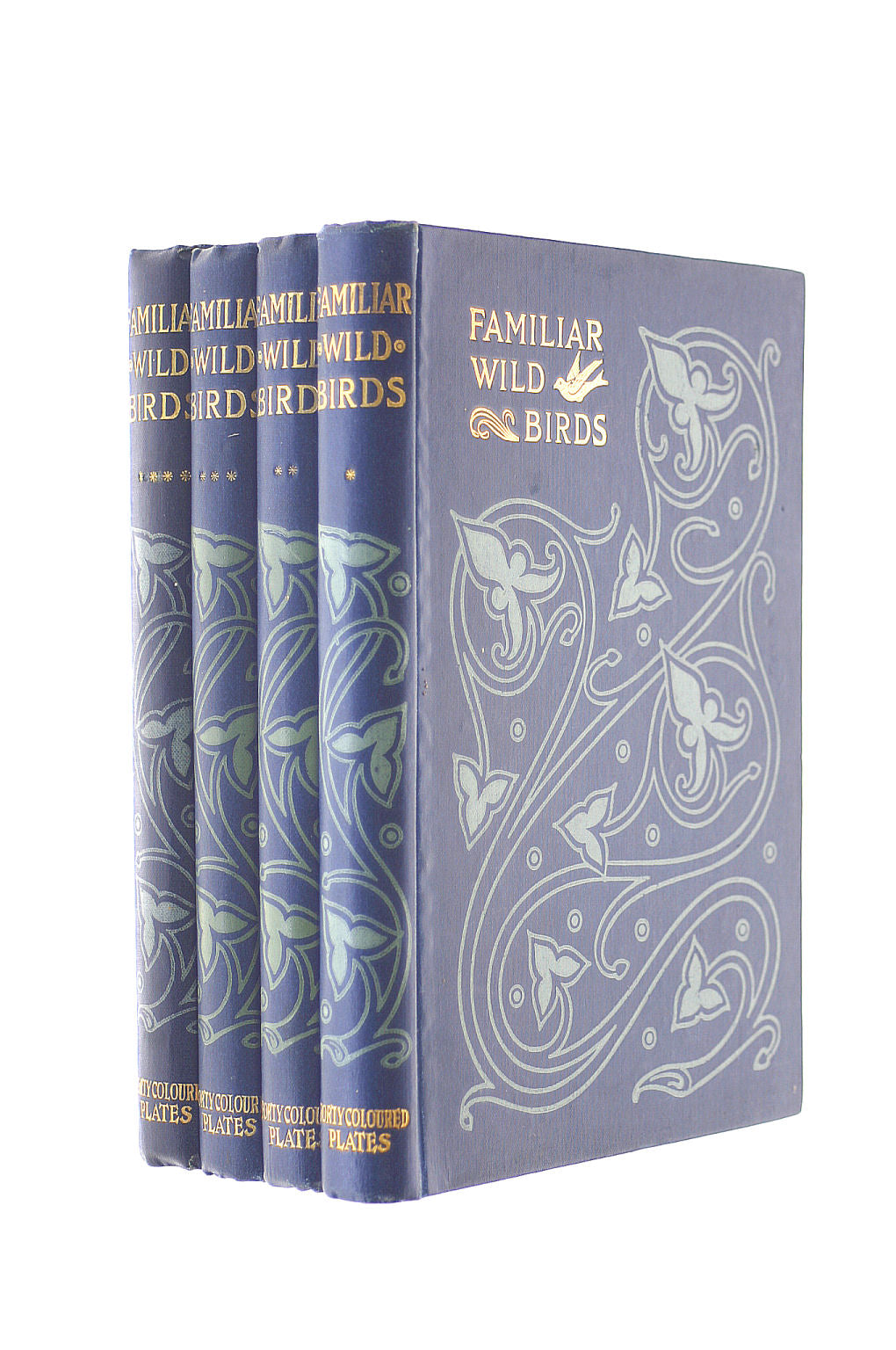 Familiar Wild Birds , Volumes I to IV by W Swaysland