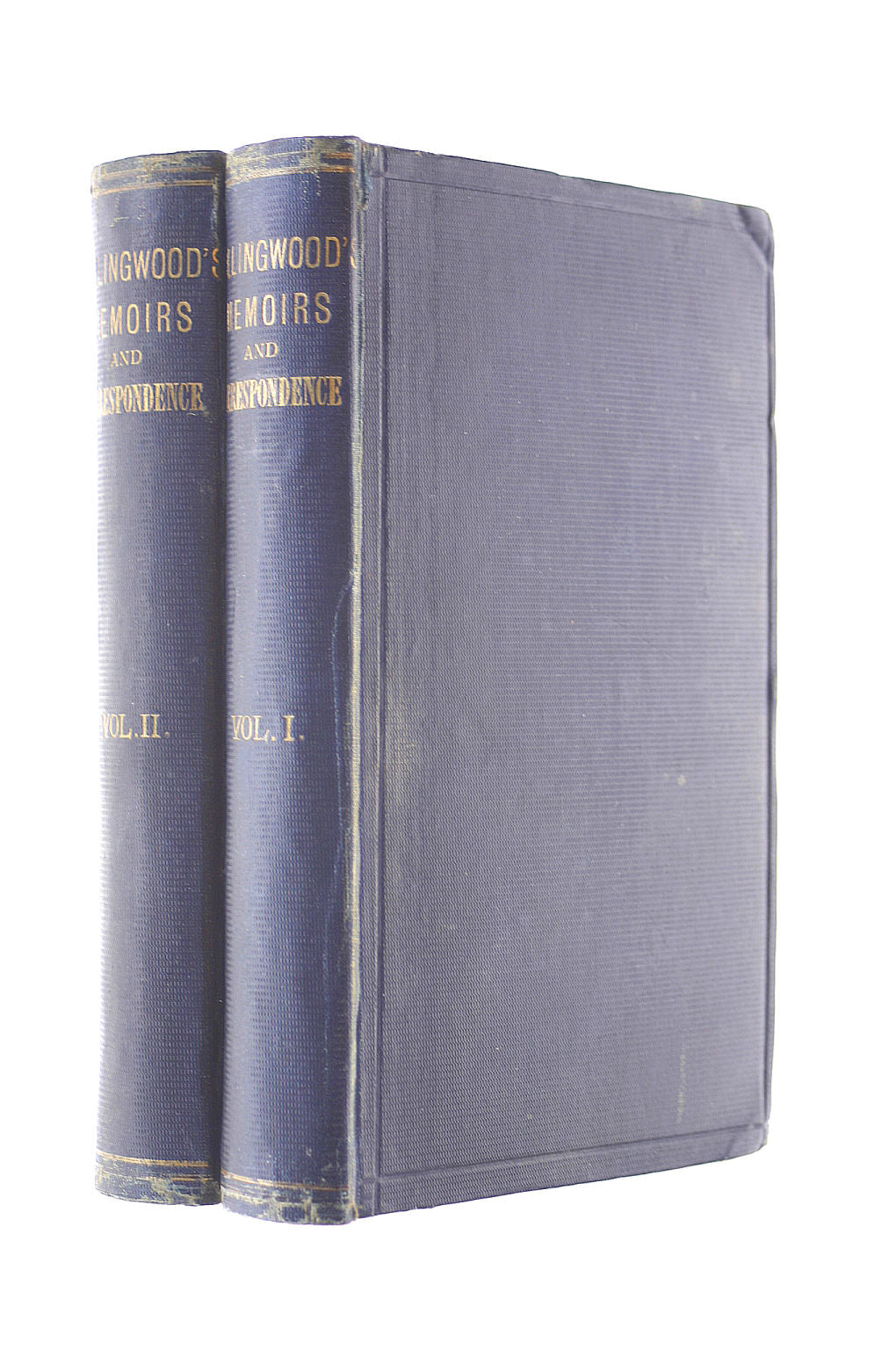 Collingwood Memoirs and Correspondence 2 Volumes 1837