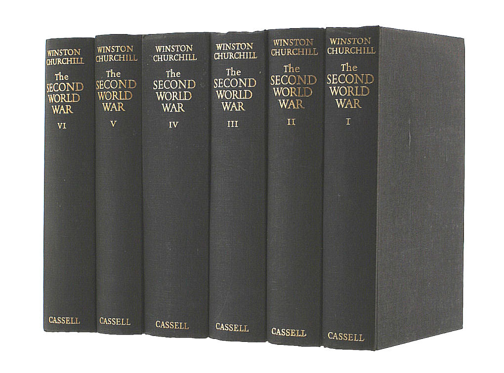 The Second World War by Winston Churchill, 6 Volumes