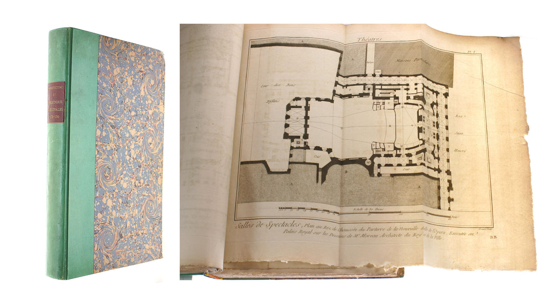 Architecture et Machinerie Theatrales 1772-1782