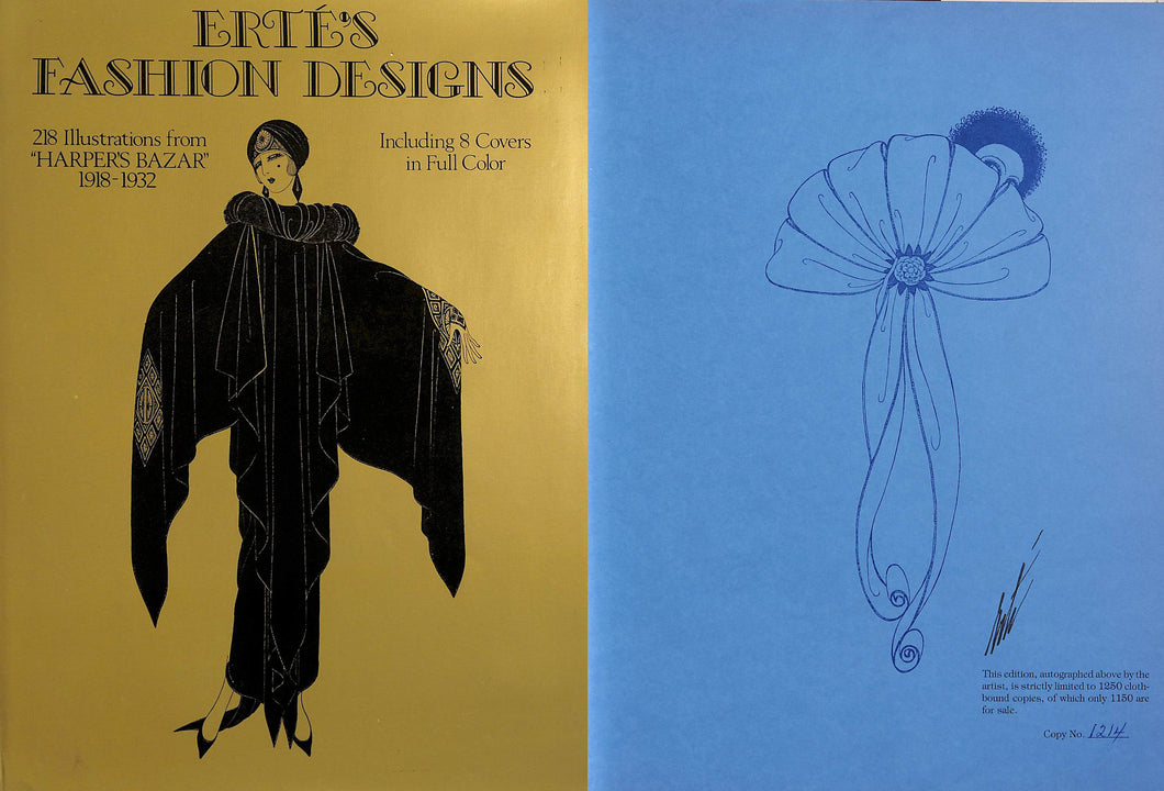 Erté's fashion designs: 218 illustrations from 'Harper's bazar' 1918-1932