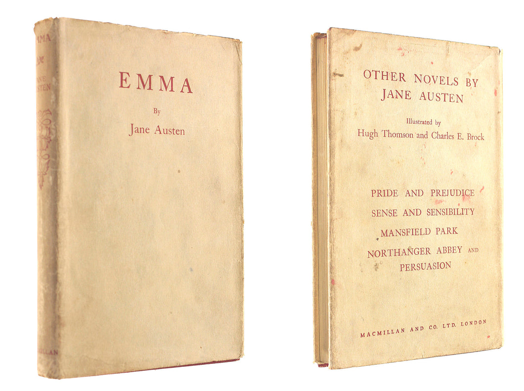 Emma, Jane Austen, illustrated by Hugh Thomson, Macmillan, 1950