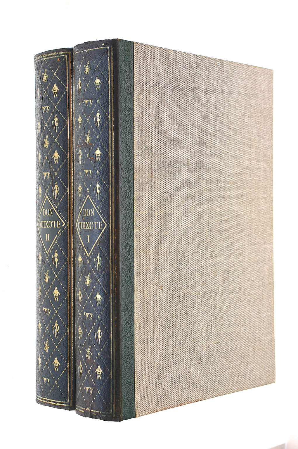 The Ingenious Gentleman Don Quixote De La Mancha Two ( 2 ) Volumes, Folio Society