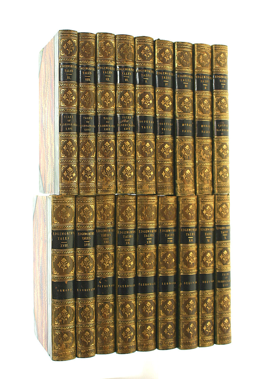 Tales and Novels by Maria Edgeworth in 18 Volumes